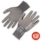 Ergodyne ANSI A4 PU Coated CR Gloves 12-Pair, Gray, Size S 7044-12PR - alternate 1